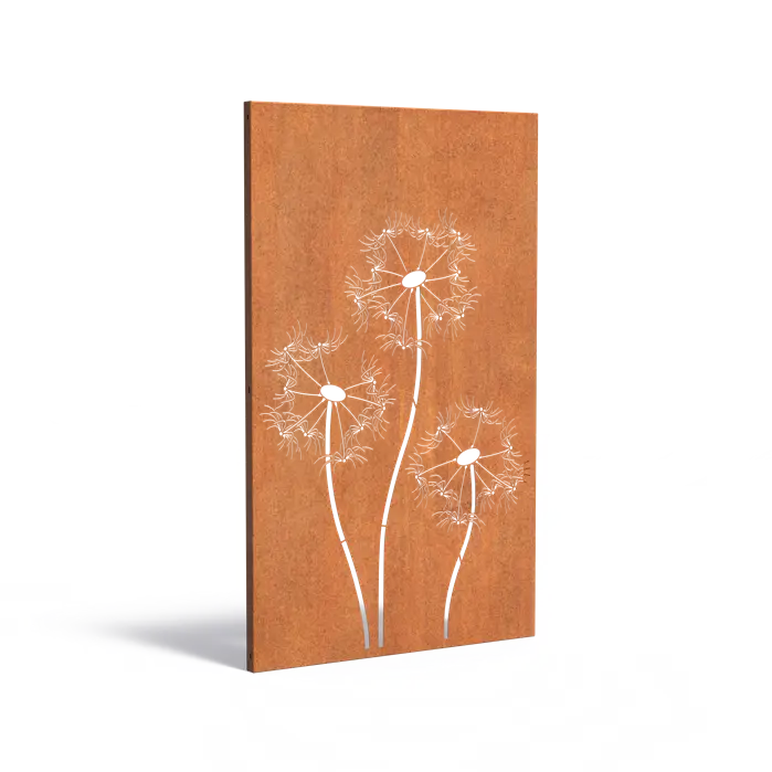 Cortenstaal sfeerpaneel CPN5