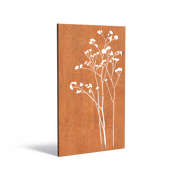 Cortenstaal sfeerpaneel CPN7