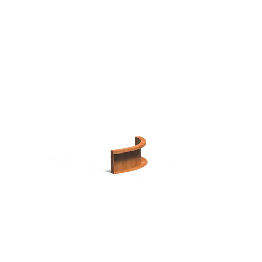 Corten keerwand CRCN2.200.500