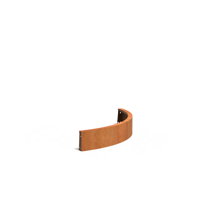 Corten buitenbocht CRCO2.200.1000