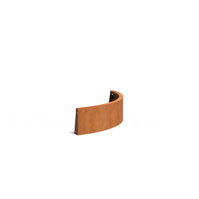 Corten buitenbocht CRCO2.300.1000