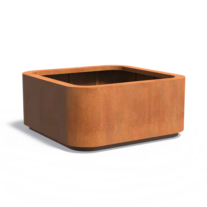Cortenstaal plantenbak Rohin CRO6