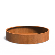 Corten plantenbak rond CT1.3