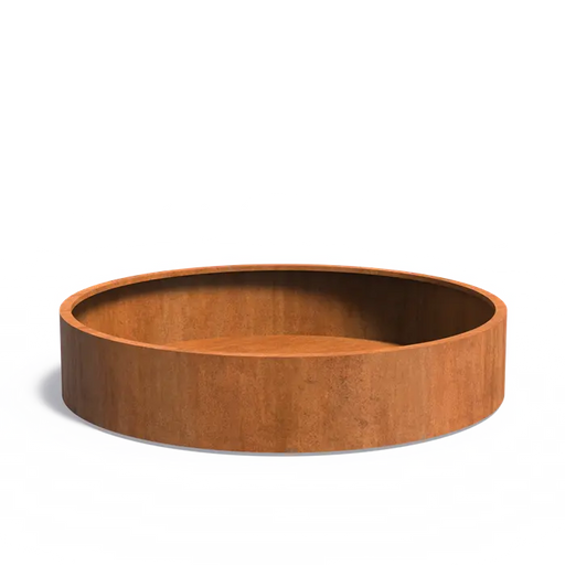 Corten plantenbak rond CT1.3