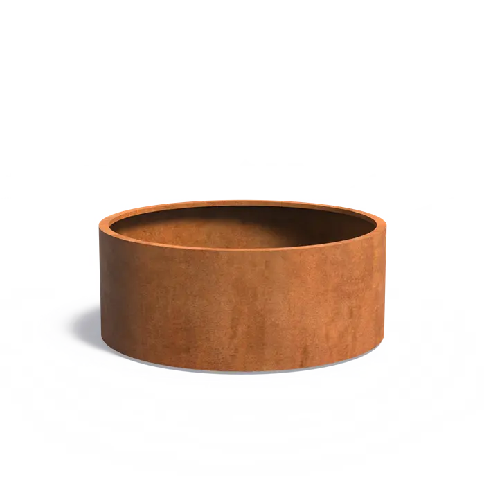 Corten plantenbak rond CT2.2