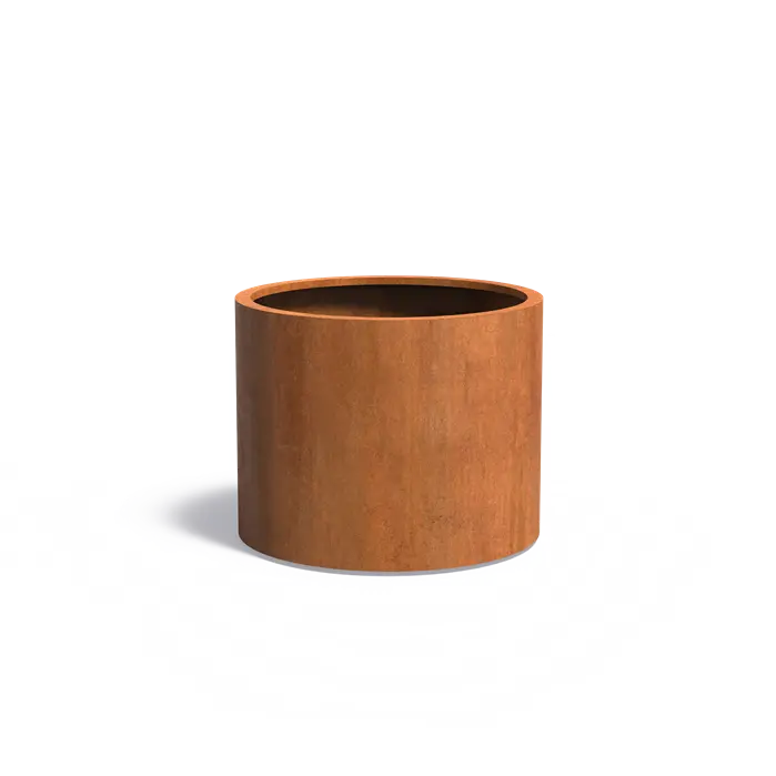 Corten plantenbak rond CT5.1