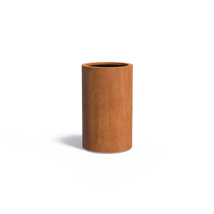 Corten plantenbak rond CT8.2