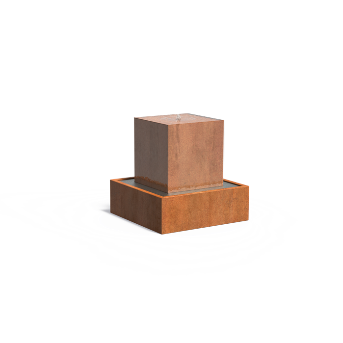 Adezz cortenstaal waterblok CWB1