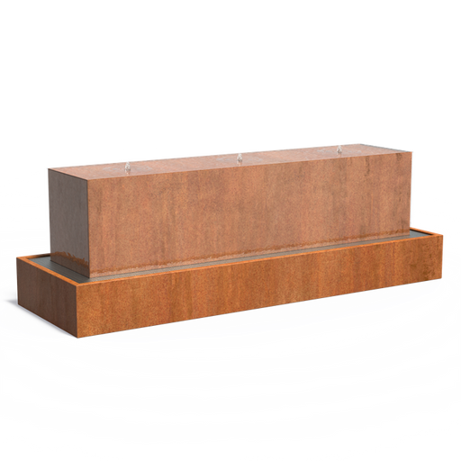 Adezz cortenstaal waterblok CWB4