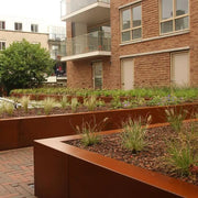 Corten binnenhoek 40 cm hoog