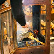 Adezz tuinhaard Digna hout gestookt