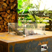 voorbeeld ombouw Brann cortenstaal