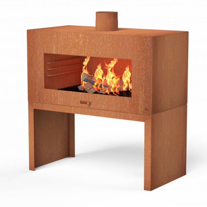 Forno corten buitenhaard Enok BK2SA.200