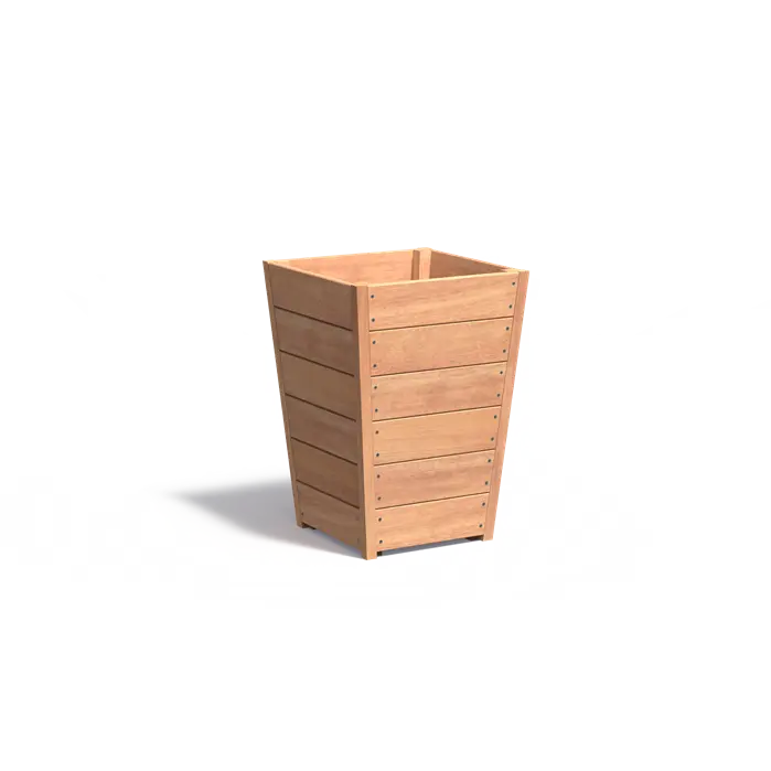 Adezz hardhouten plantenbak Tap HO6