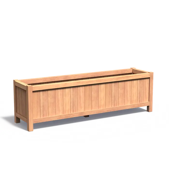 Hardhouten plantenbak Valencia HR22