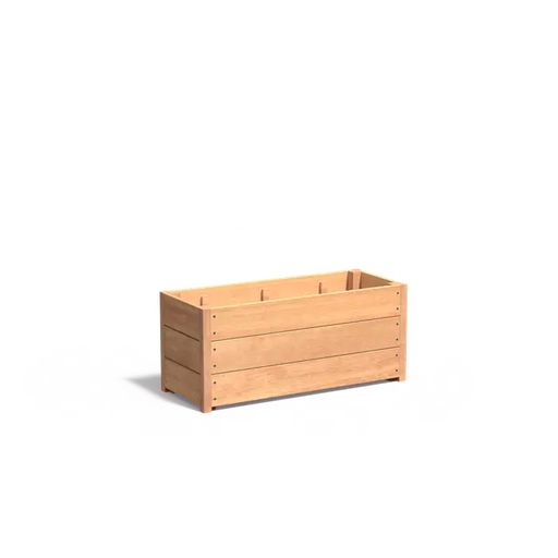 Hardhouten plantenbak CARREZ HS25.3