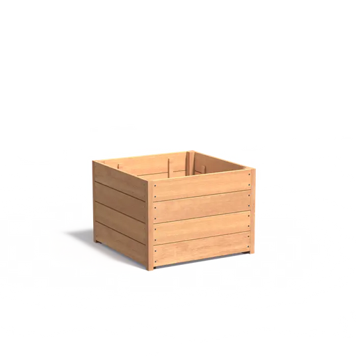 Hardhouten plantenbak Carrez HS6.2