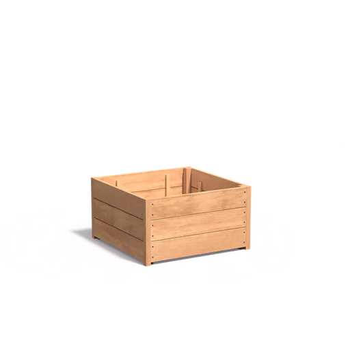 Hardhouten plantenbak Carrez HS6.3