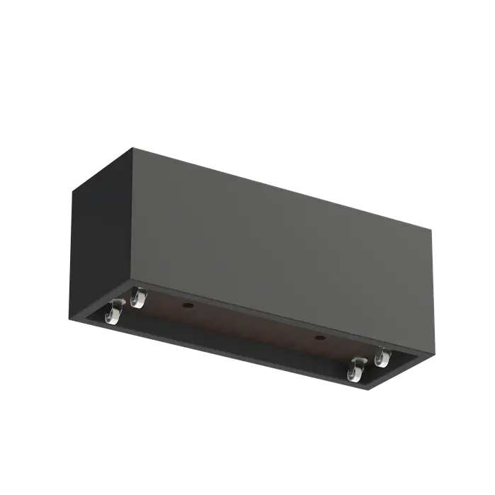 Polyester plantenbak met wielen PBWL22.1