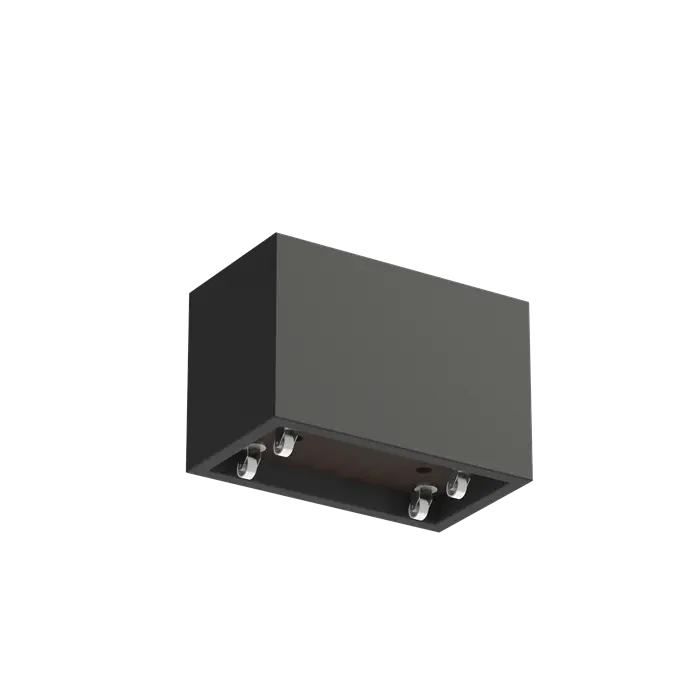 Polyester plantenbak met wielen PBWL22.3