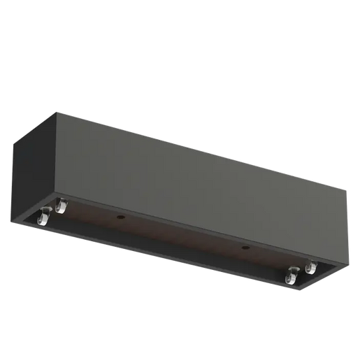 Polyester plantenbak met wielen PBWL23