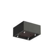 Polyester plantenbak met wielen PBWL6.3