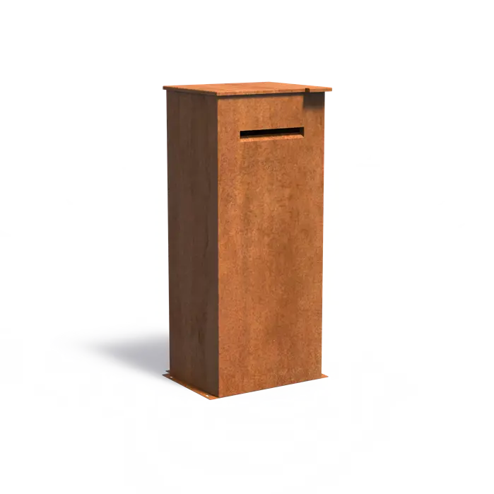 Pakketbrievenbus CASE Corten