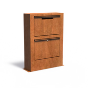 Adezz corten pakketbrievenbus Paca PPS1