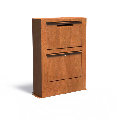 Adezz corten pakketbrievenbus Paca PPS1