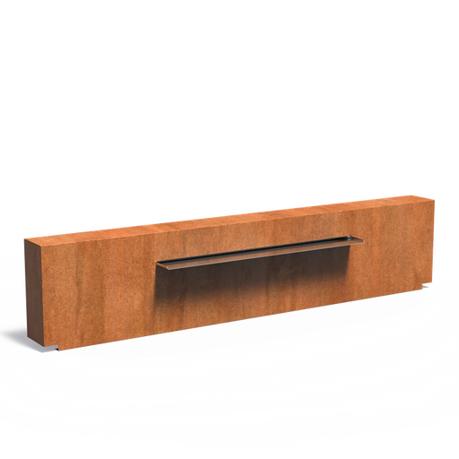 Adezz corten vijvermuur vast VCM1.1.1500