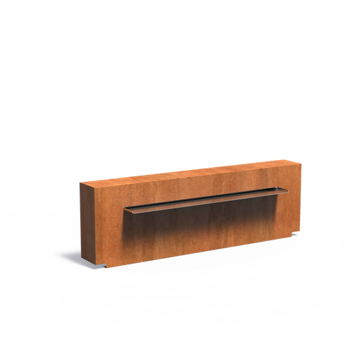 Adezz corten vijvermuur vast VCM1.3.1500