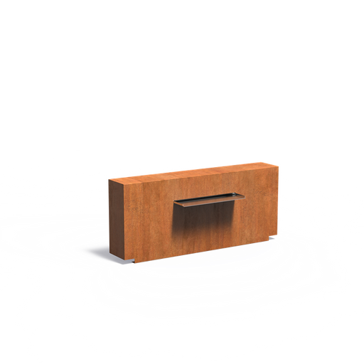 Adezz vijvermuur cortenstaal VCM1.4.600