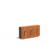 Adezz corten vijvermuur vast VCM1.5.3