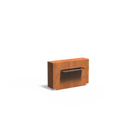 Adezz vijvermuur cortenstaal VCM1.6.600