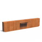 Adezz cortenstaal vijvermuur VCM1.1.600