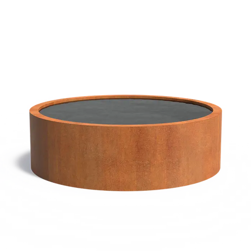 ronde cortenstaal vijver VCR.2