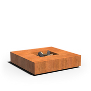 Forno cortenstaal vuurtafel vierkant