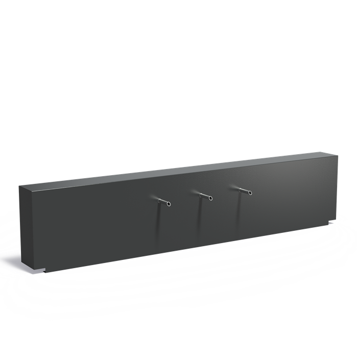 Adezz vijvermuur vast aluminium VM1.1.3