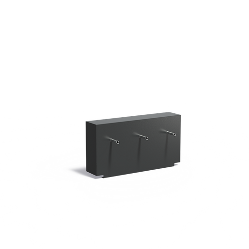 Adezz vaste aluminium vijverwand VM1.5.3