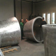 Productie plantenbak aluminium