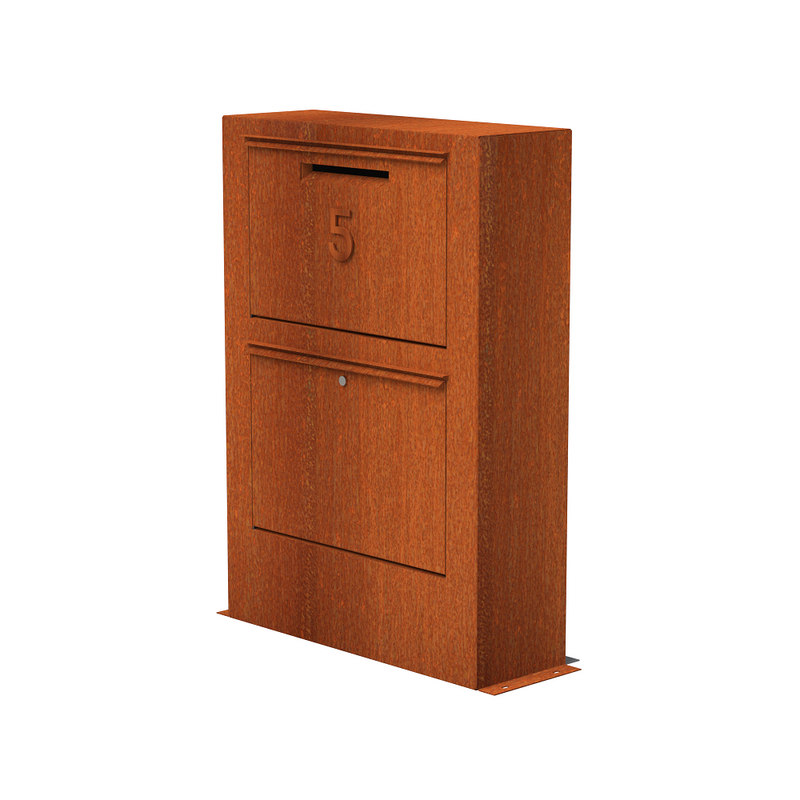 adezz pakketbrievenbus PACA - corten