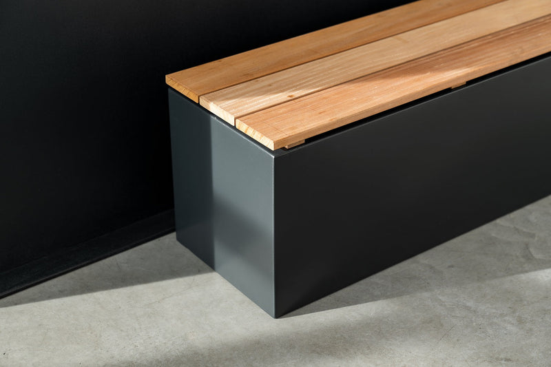 adezz aluminium sokkel met zitting