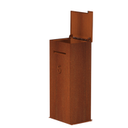 Pakketbrievenbus CASE Corten