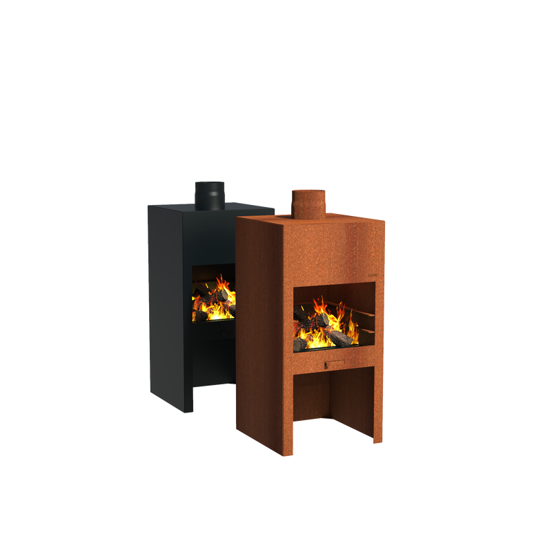 STIG corten en zwart