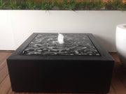 watertafel aluminium vierkant