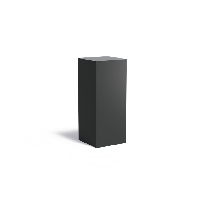 Aluminium Sockel | 50 x 50 x 120 cm