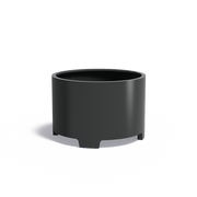 Plantenbak aluminium CIRCUM met poten