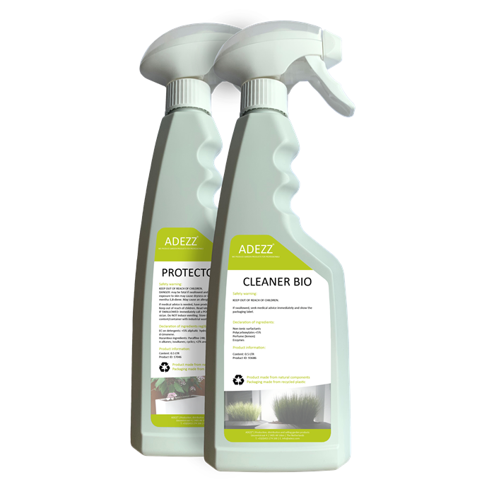 Adezz Cleaner & Protector Bio – Pflege-Set für Aluminium & Polyester | 500 ml