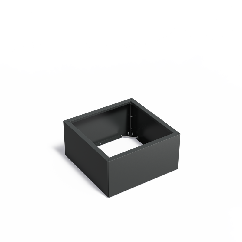 CARREZ Connect Pflanzkübel ohne Boden – pulverbeschichtet | 80 x 80 x 40 cm