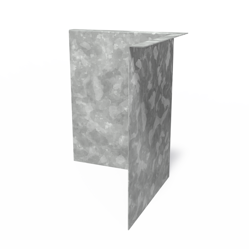 Außenecke Rasenkante – Verzinkt 300×70×2 mm